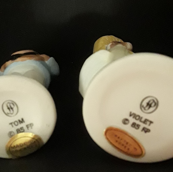 Franklin Mint Woodmouse family, TOM AND VIOLET - Picture 3 of 3